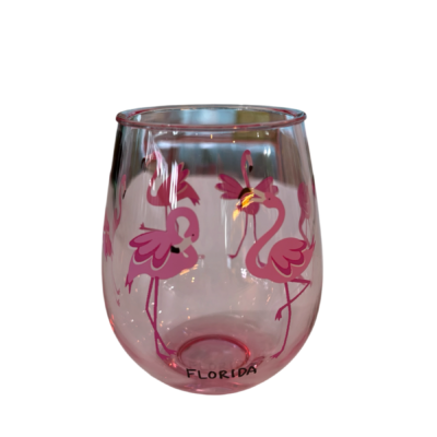 Flamingo Wine Tumbler