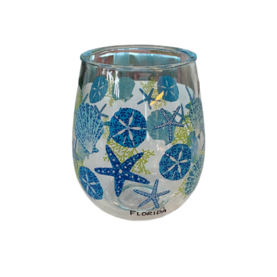 Seashell Wine Tumbler